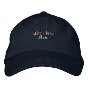 Casquette Brodée Namedrop Nation_Lakeview Maman multicolore