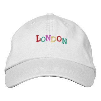 Casquette Brodée Namedrop Nation_London multicolore