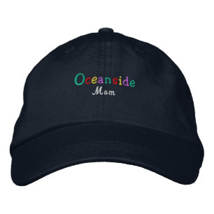 Casquette Brodée Namedrop Nation_Oceanside Maman multicolore
