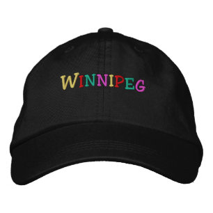 Casquette Brodée Nation de Namedrop_Winnipeg multicolore