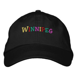 Casquette Brodée Nation de Namedrop_Winnipeg multicolore