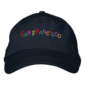 Casquette Brodée Nation_San Francisco Multicolore