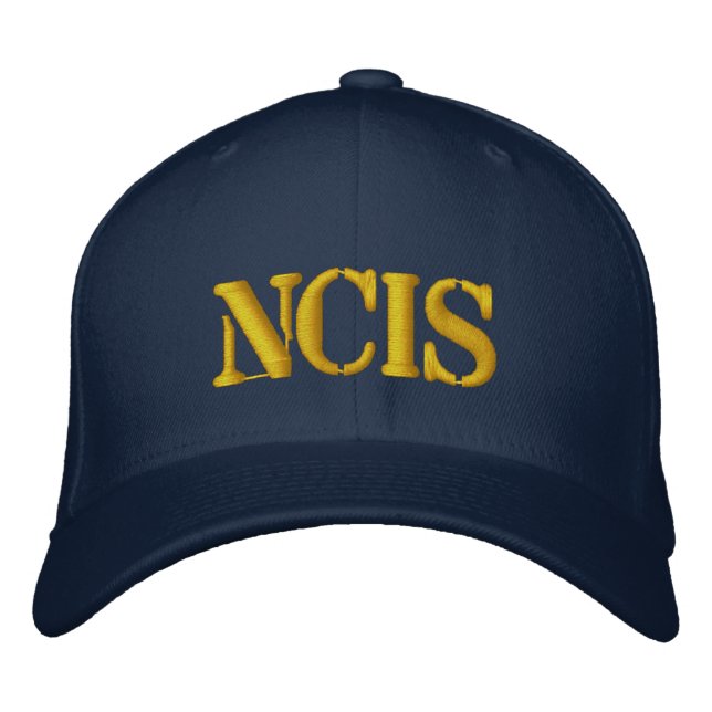CASQUETTE BRODÉE NCIS (Devant)