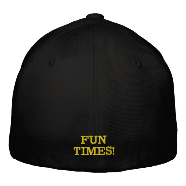 CASQUETTE BRODÉE NE SOIS PAS PARASSEUX, SOIS FOUS ! (Dos)