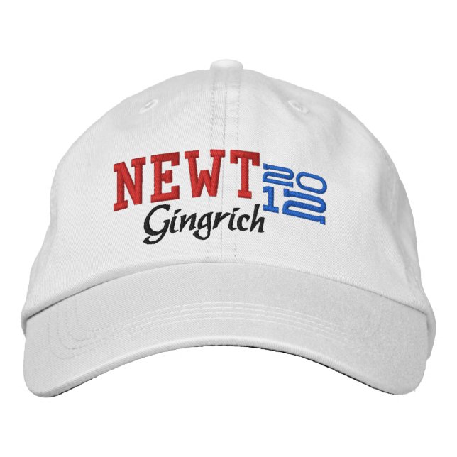 Casquette Brodée Newt Gingrich Vingt-douze 2012 (Devant)