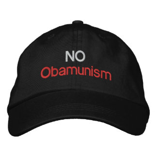 Casquette Brodée NO Obamunisme 1.0