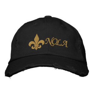 Casquette Brodée NOLA Fleur De Lis