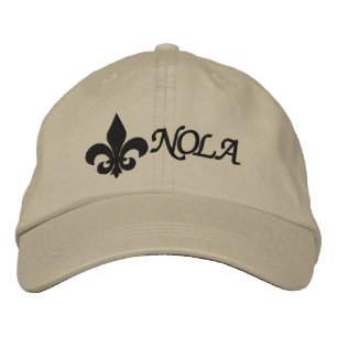 Casquette Brodée NOLA Fleur De Lis