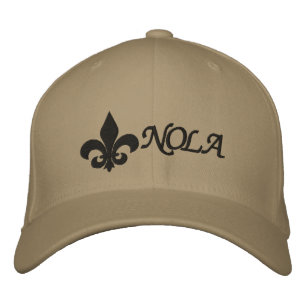Casquette Brodée NOLA Fleur De Lis