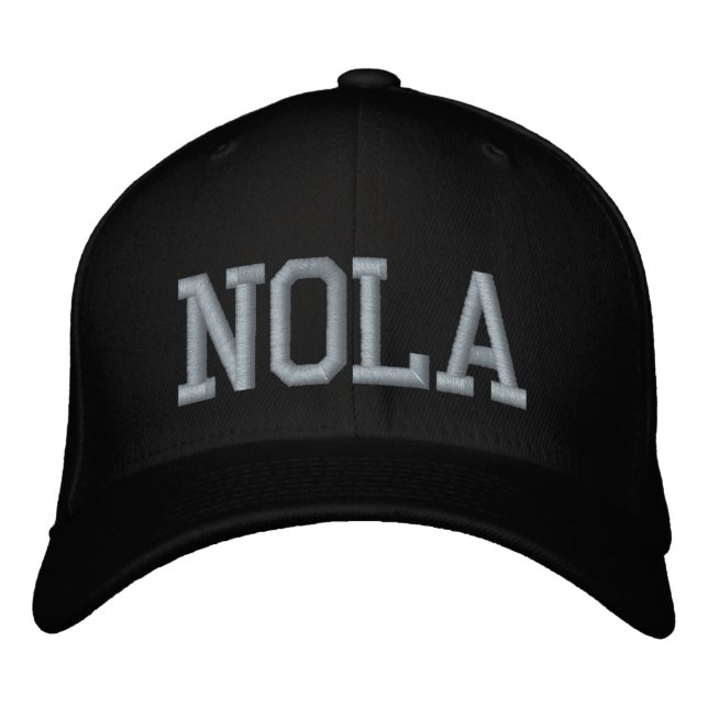 Casquette Brodée NOLA Nouvelle-Orléans (Devant)