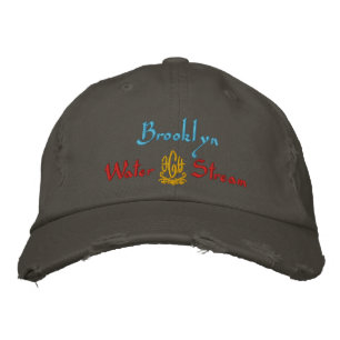 Casquette Brodée Nom de Brooklyn avec du nickel anglais de