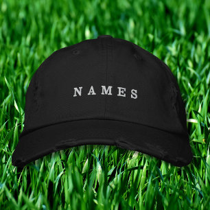 Casquette Brodée Nom de l'entreprise Entreprise Employé