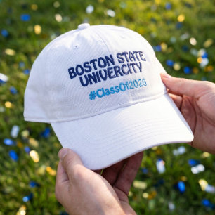 Casquette Brodée Nom de l'université Diplômé 2026 Hashtag