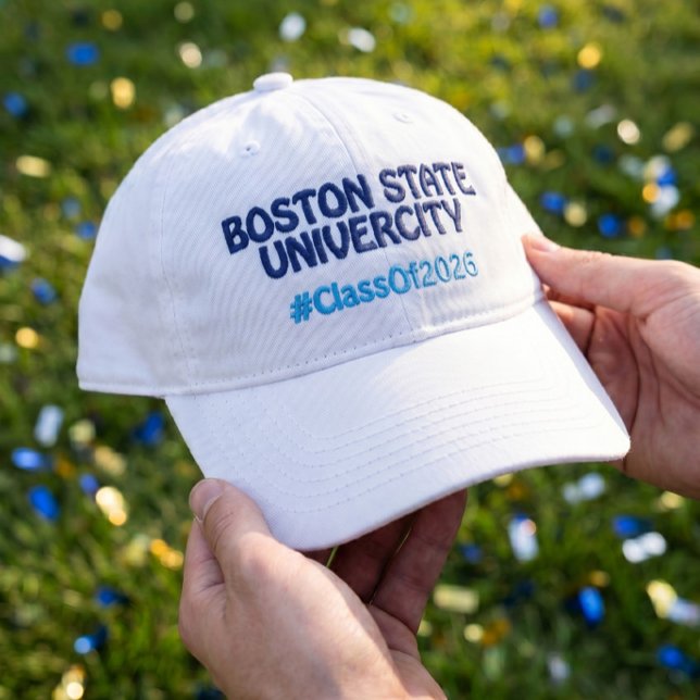 Casquette Brodée Nom de l'université Diplômé 2026 Hashtag (Créateur téléchargé)