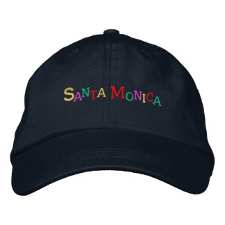 Casquette Brodée nom Nation_Père Noël Monica multicolore