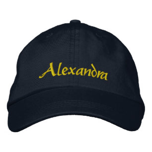 Casquette Brodée Nom ou texte personnalisé 