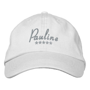 Casquette Brodée Nom Pauline