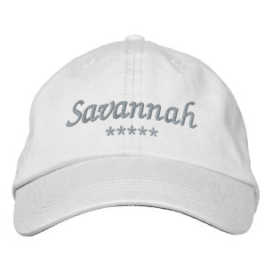 Casquette Brodée Nom Savannah