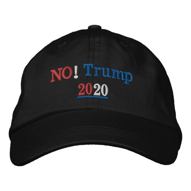 Casquette Brodée Non ! Atout 2020 (Devant)