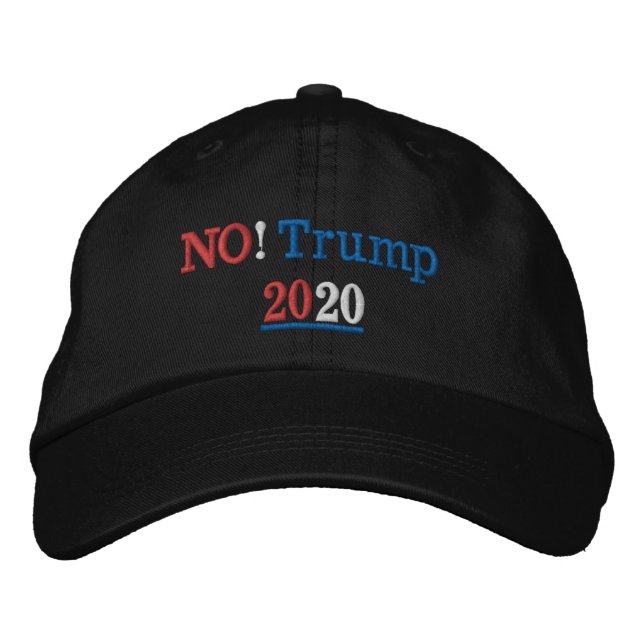 Casquette Brodée Non ! Atout 2020 (Devant)