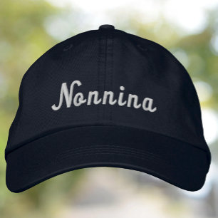 Casquette Brodée Nonnina Grand-mère italienne