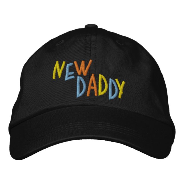 Casquette Brodée Nouveau papa (Devant)