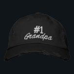 Casquette Brodée Numéro 1 Grand-père<br><div class="desc">Numéro 1 Grand-père Casquette brodé</div>