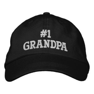 Casquette Brodée Numéro un grand-père