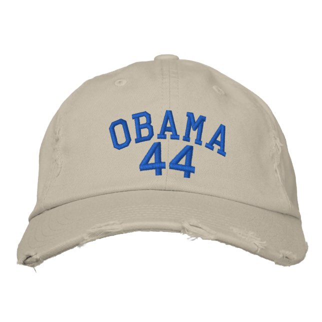 CASQUETTE BRODÉE OBAMA 44 (Devant)