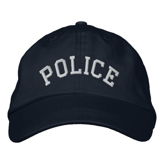 Casquette Brodée Officier de police de la police de la police de la (Devant)