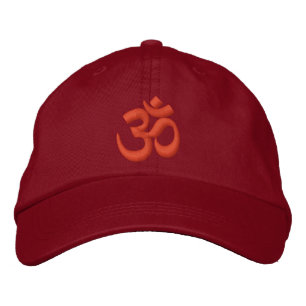 Casquette Brodée OM Yoga Chakra Orange ou customiser la broderie