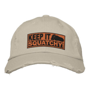 Casquette Brodée Orange *BROIDEUR* Gardez-Le Psquatté ! - Bobo