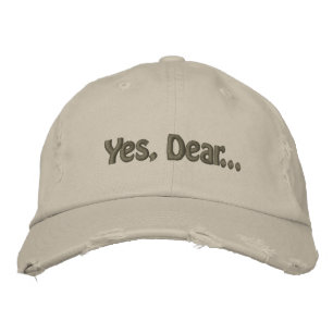 Casquette Brodée Oui, Cher...
