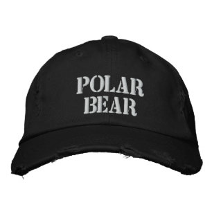 CASQUETTE BRODÉE OURS POLAIRE