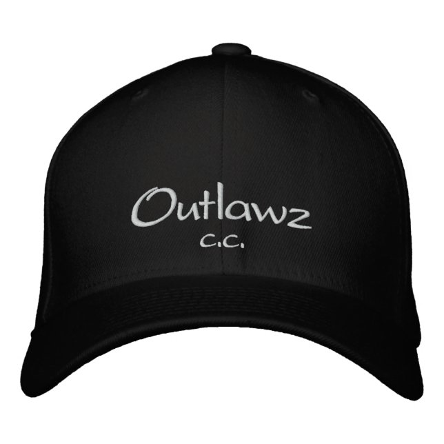 Casquette Brodée Outlawz, c.c. (Devant)