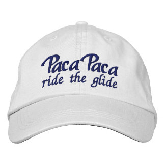Casquette Brodée Paca Paca - surfer sur le planeur