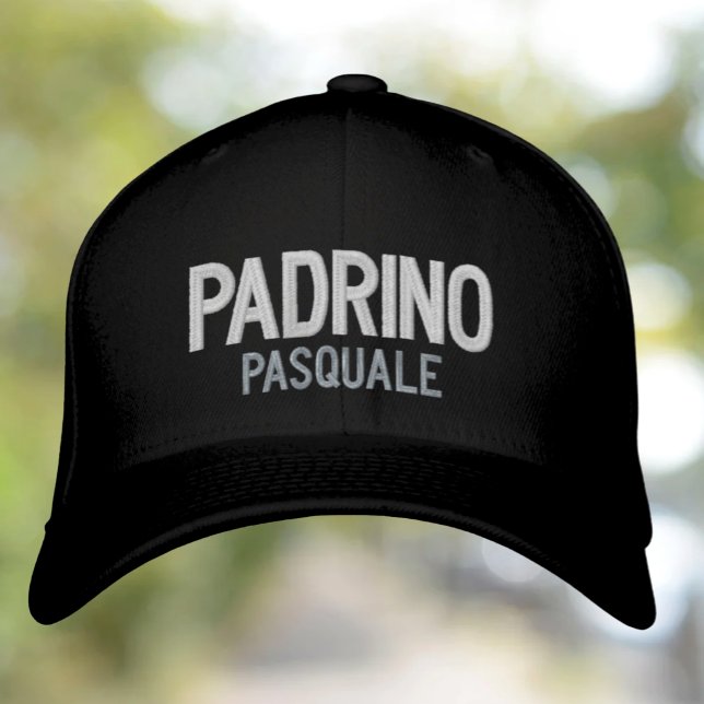 Casquette Brodée Padrino (parrain) brodé personnalisé (Créateur téléchargé)