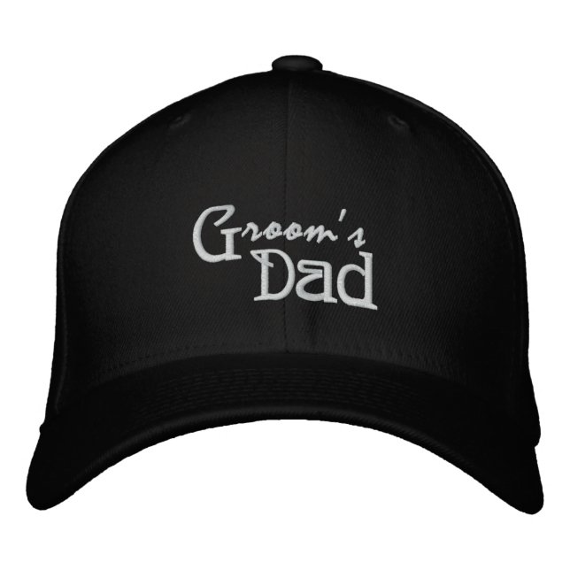 Casquette Brodée Papa de Groom (Devant)
