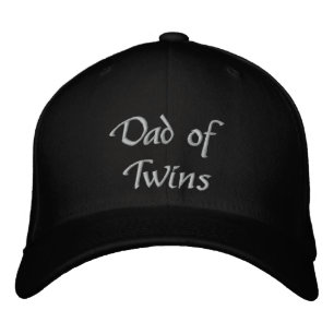 Casquette Brodée Papa des jumeaux