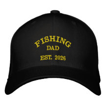 Papa Pêcheur Établ. 2026 | Design Brodé
