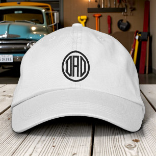 Casquette Brodée Papa Simple Typographie Moderne Personnalisé