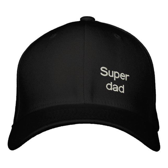 Casquette Brodée Papa superbe (Devant)