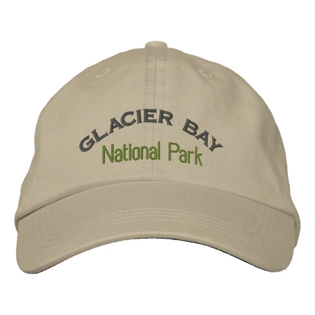 Casquette Brodée Parc national de Glacier Bay (Devant)