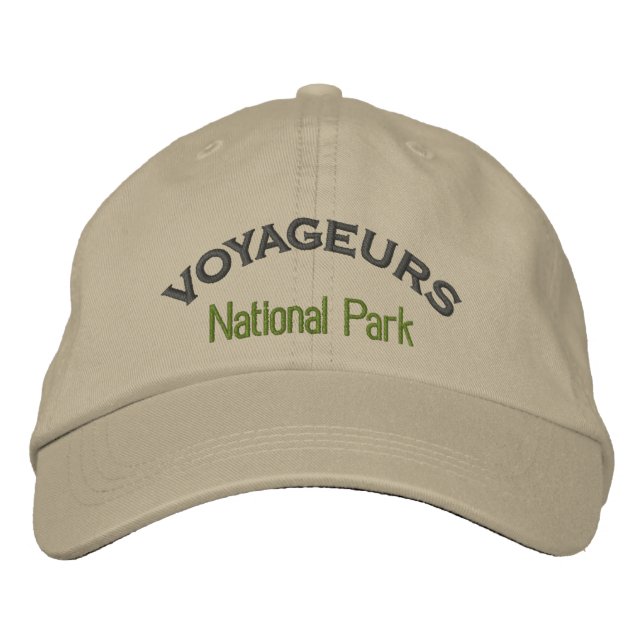 Casquette Brodée Parc national des Voyageurs (Devant)