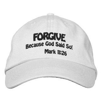 Casquette Brodée Pardonner aux autres 