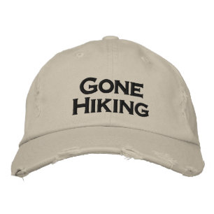 Casquette Brodée Parti en randonnée chapeau cool