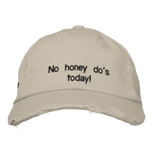 Casquette Brodée Pas de miel aujourd'hui !