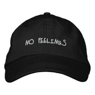 Casquette Brodée "Pas de sentiments"