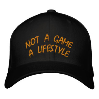 CASQUETTE BRODÉE PAS UN JEU UN MODE DE VIE