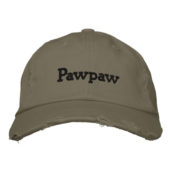 Casquette Brodée Pawpaw (Devant)